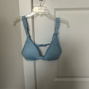 Light Blue Bikini Top